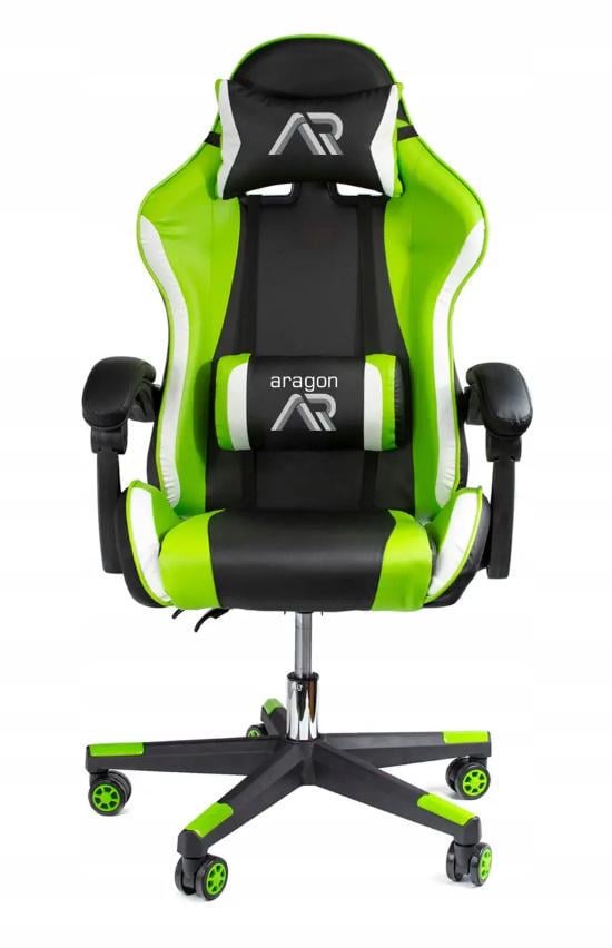 Кресло компьютерное для геймера JUMI ARAGON TRICOLOR Green (А29) Кресло компьютерное для геймера JUMI ARAGON TRICOLOR Green (А29)