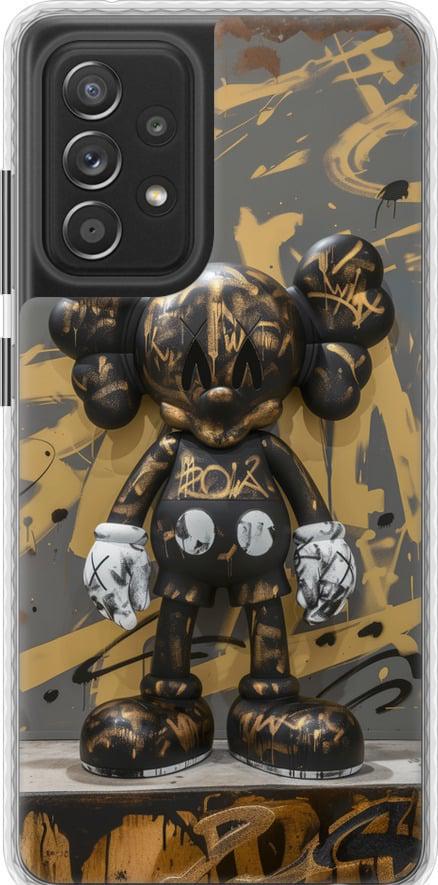 Чехол на Samsung Galaxy A52 Bronze kaws (6097pc-2251-42517)