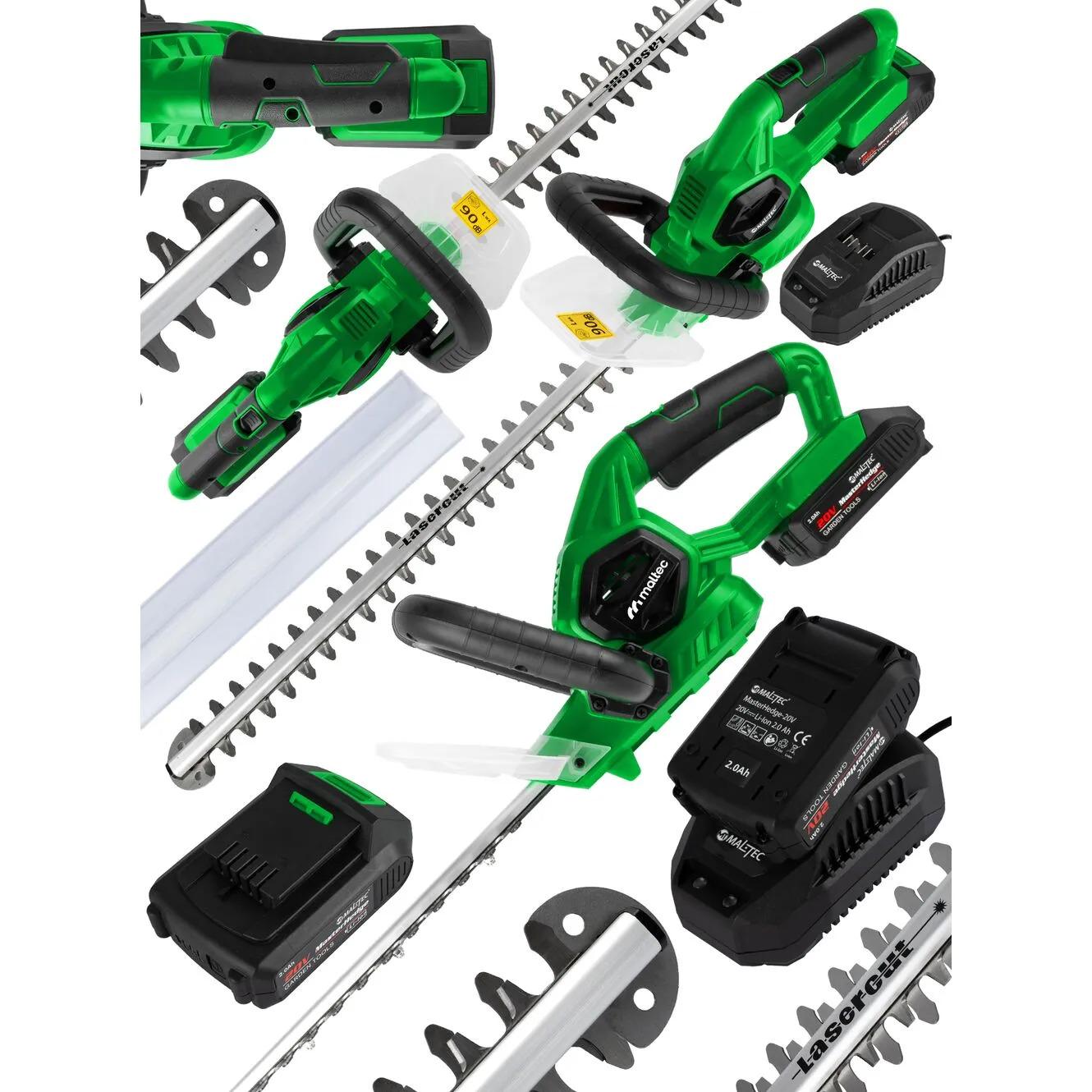 Кущоріз акумуляторний MalTec 111400 20 В 580 мм Зелений (MLS_111400) - фото 3 Кущоріз акумуляторний MalTec 111400 20 В 580 мм Зелений (MLS_111400) - фото 3