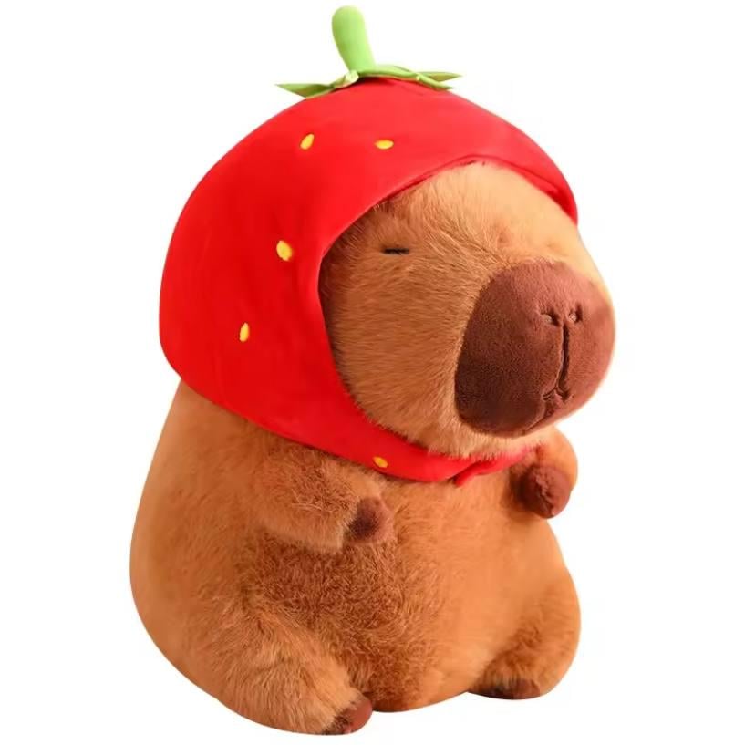 М’яка іграшка Капібара Strawberry 31 см (2772150854)