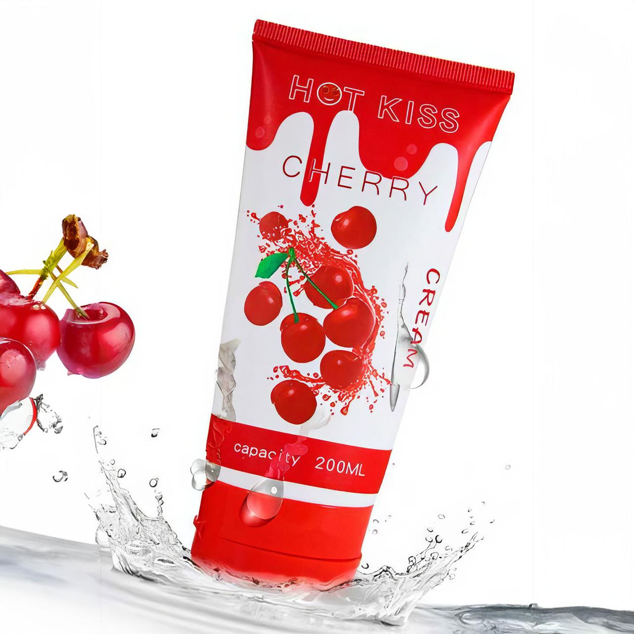 Гель-лубрикант увлажняющий Hot Kiss на водной основе со вкусом вишни 200 мл (K000472) Гель-лубрикант увлажняющий Hot Kiss на водной основе со вкусом вишни 200 мл (K000472)
