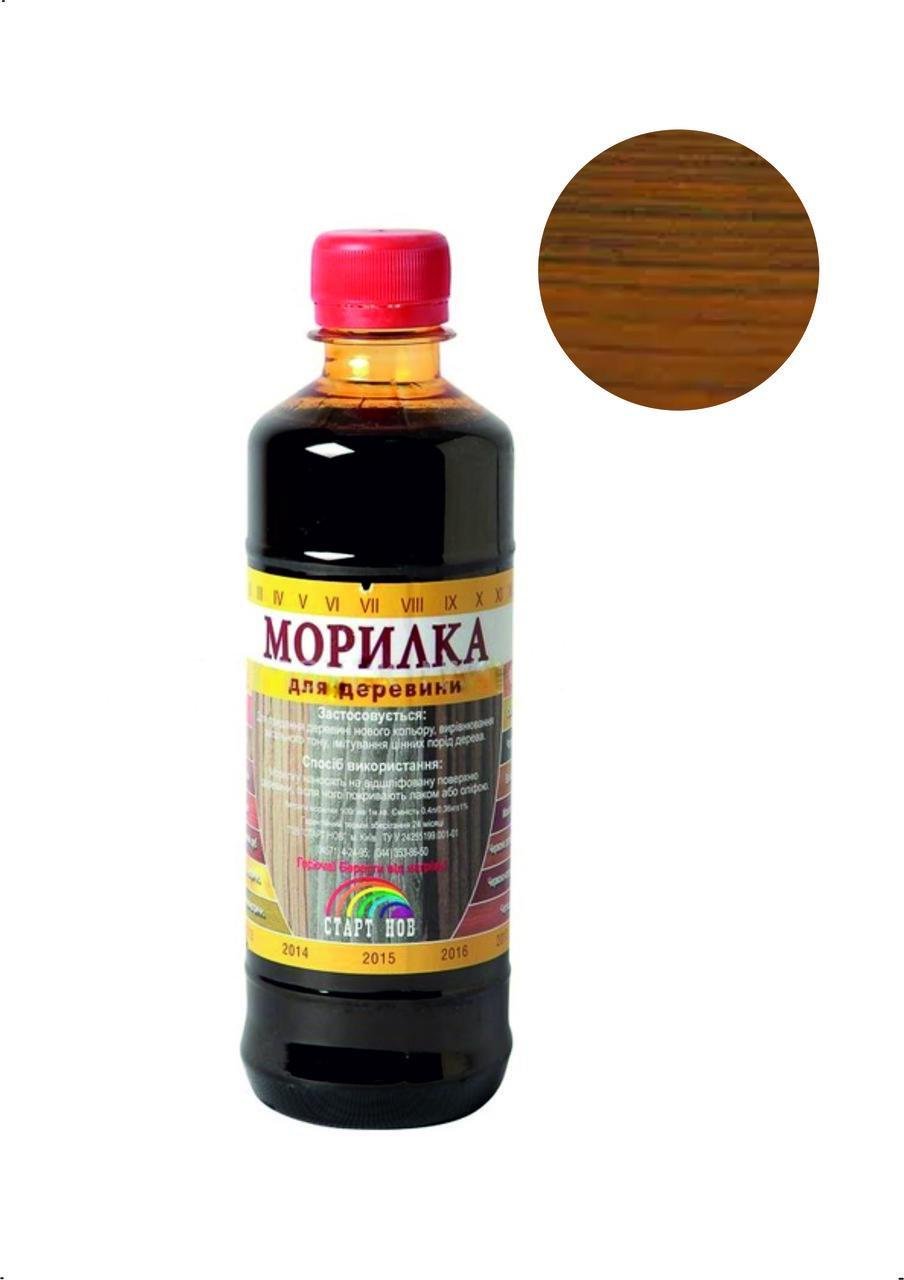 Морилка для дерева СТАРТ НОВ спиртовая 0,4 л Мореный дуб (28716177) - фото 1