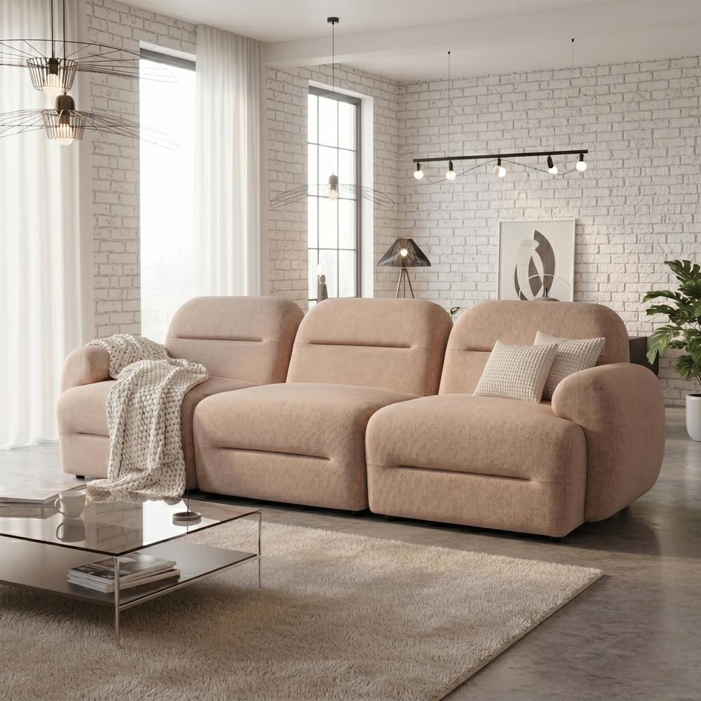 Диван модульный Dolce 255х84х80 см Cream Beige (rich_sofa_00269)