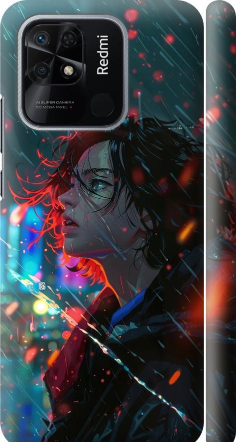 Чехол на Xiaomi Redmi 10C Ночные огни (6096m-2591-42517)