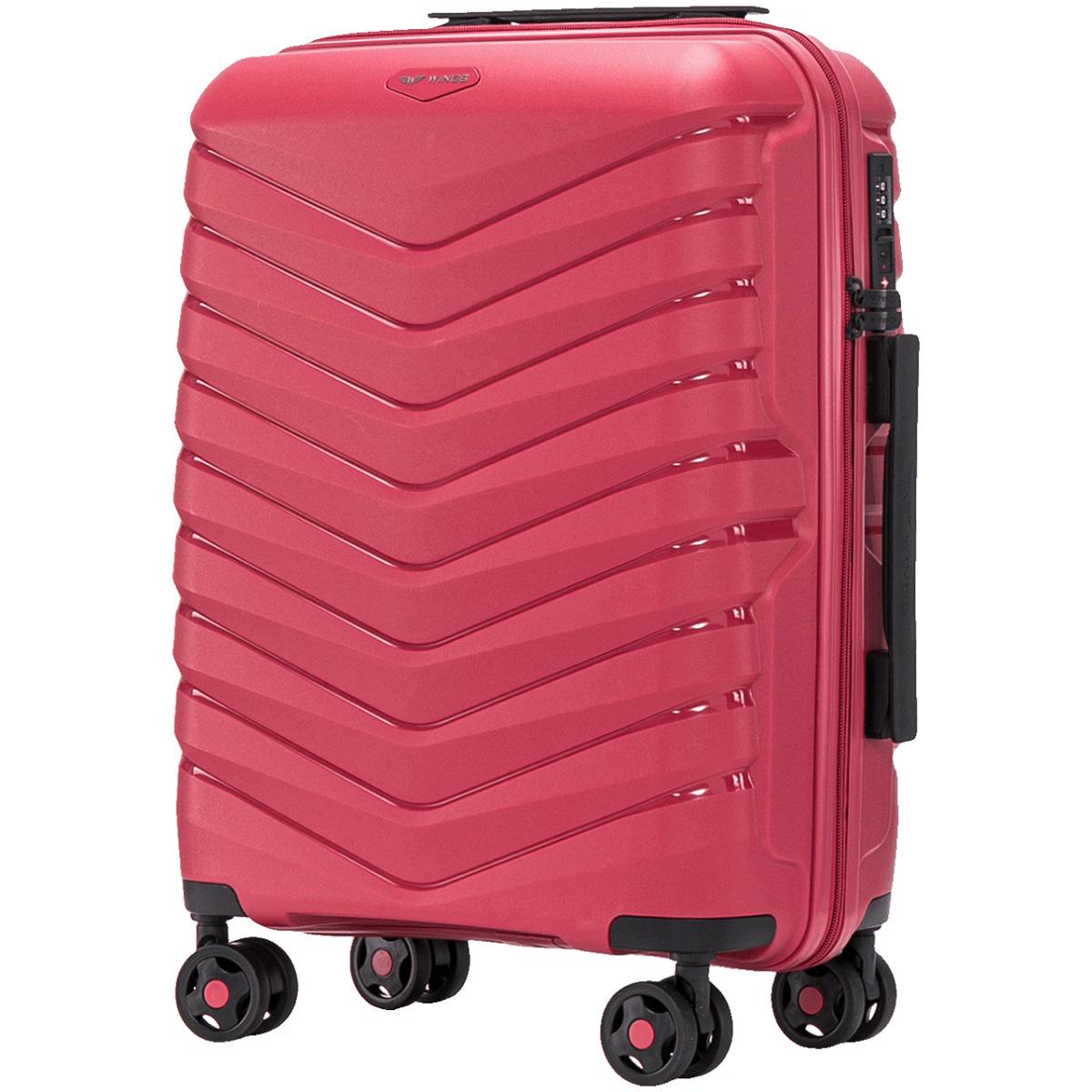 Чемодан полипропиленовый Wings PHX01 малый Красный (Wp00541) - фото 1 Чемодан полипропиленовый Wings PHX01 малый Красный (Wp00541) - фото 1