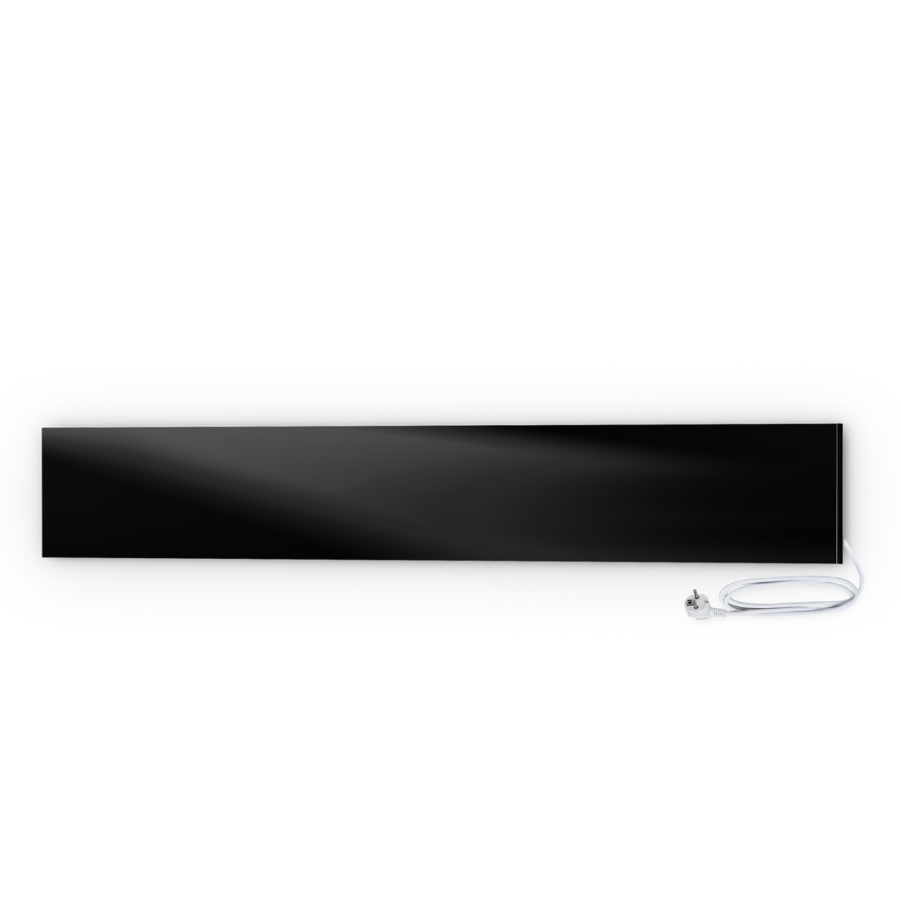 Металлокерамический обогреватель Uden-S-250 со шнуром до 5 м2 975х163 мм Черный (25749177)