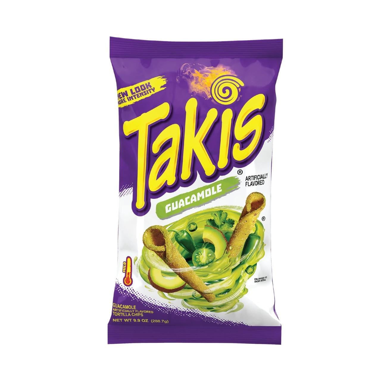Чипсы Takis Guacamole Rolled Tortilla Chips Guacamole Artificially Flavored 280,7 г (1904685481)