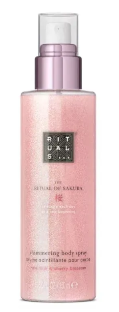 Спрей для тела с шимером The Ritual of Sakura 150 мл