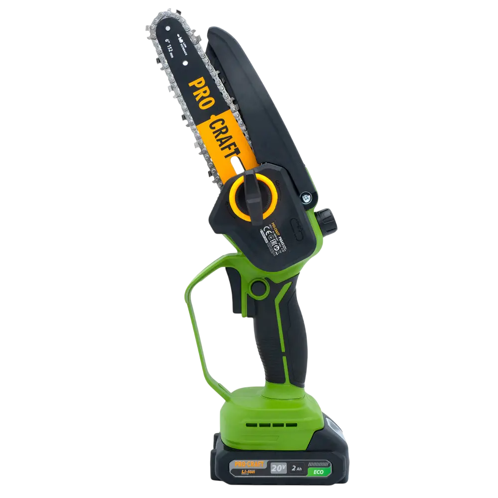 Пила безщіткова акумуляторна ProCraft PKA45 з 2 акумуляторами та зарядним пристроєм з кейсом