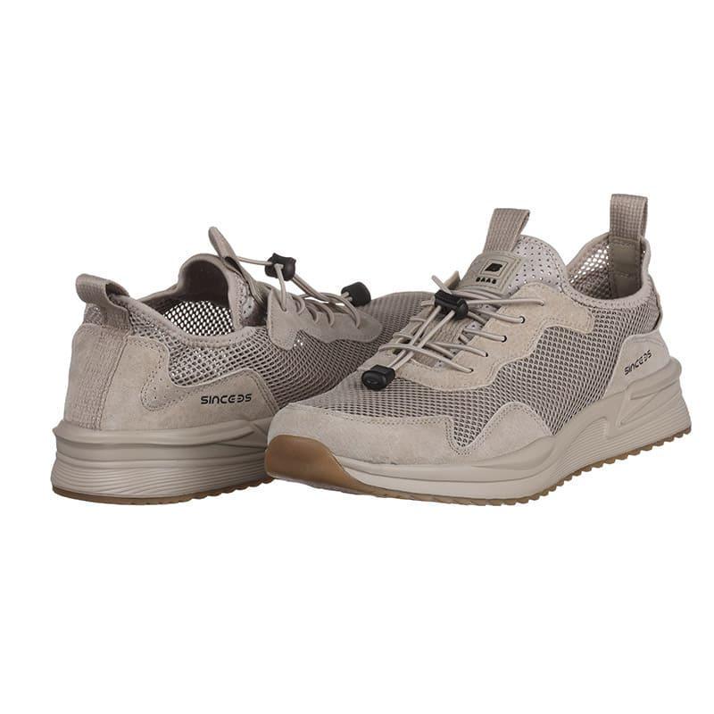 Кросівки чоловічі BaaS M7626-26C текстильні р. 42 Бежевий (20277) - фото 1