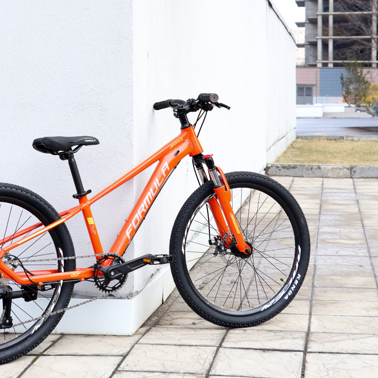 Велосипед підлітковий Formula ZEPHYR 3.0 DD CS AL 26" 14" 2025 Помаранчевий - фото 3