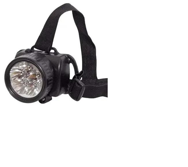 Фонарь налобный BL-536-7 на 7 ламп Черный (BL5367I) - фото 2