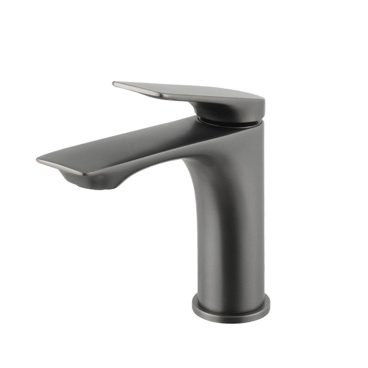 Смеситель для умывальника Venta BF105MG однорычажный Графит (SW-104151)