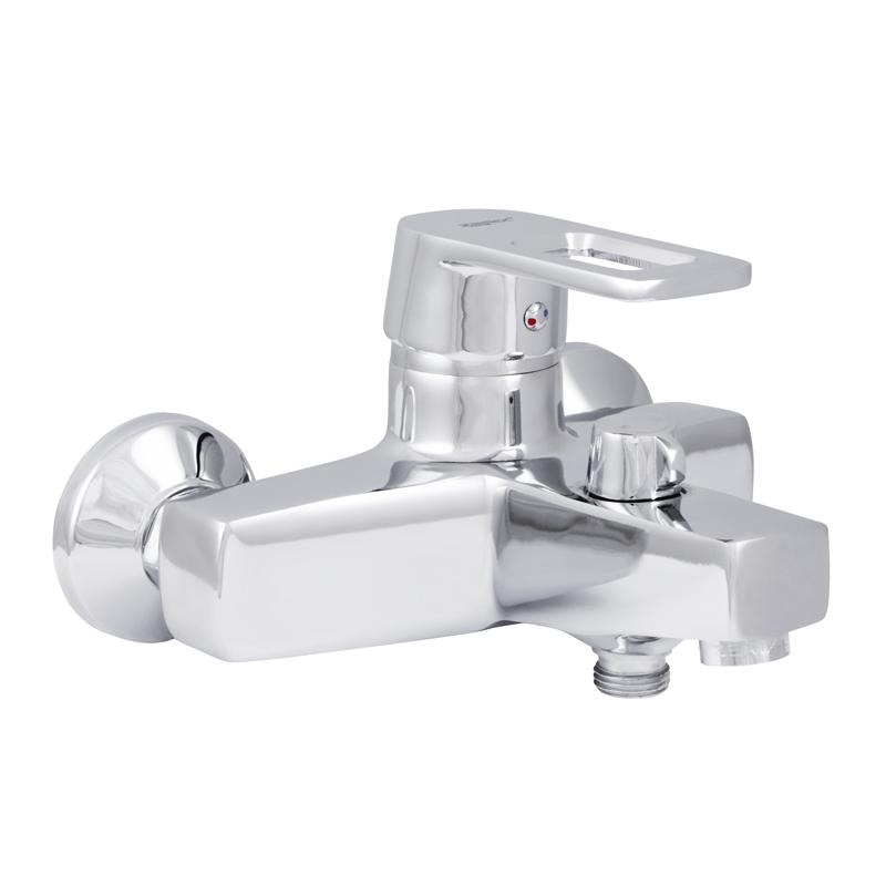 Смеситель для ванны Zerix Z3030 ZX0250 однорычажный Хром (129499)