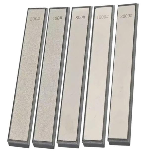Набір точильних алмазних брусків для ножів Ruixin зернистістю 200/400/800/1500/3000 5 шт. (R0001)