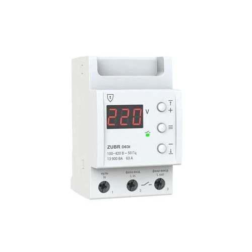 Реле напряжения Zubr D63t (18003772) - фото 1 Реле напряжения Zubr D63t (18003772) - фото 1