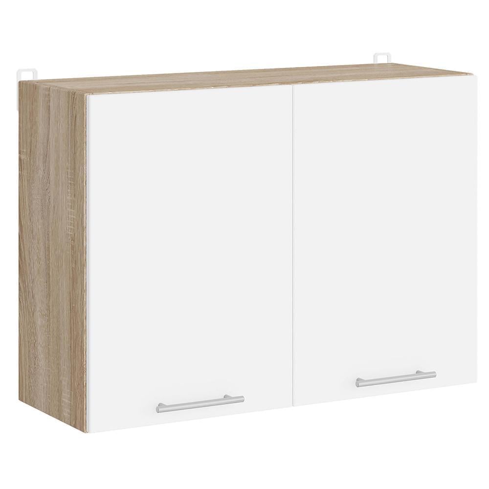 Модуль кухонный верхний Еверест Эко 800 80х30х58 см Дуб сонома/Нимфея альба (DTM-071005)