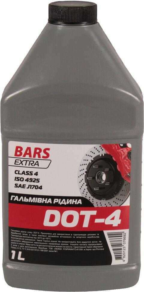 Тормозная жидкость BARS EXTRA Extra DOT-4 1 л (0102114)