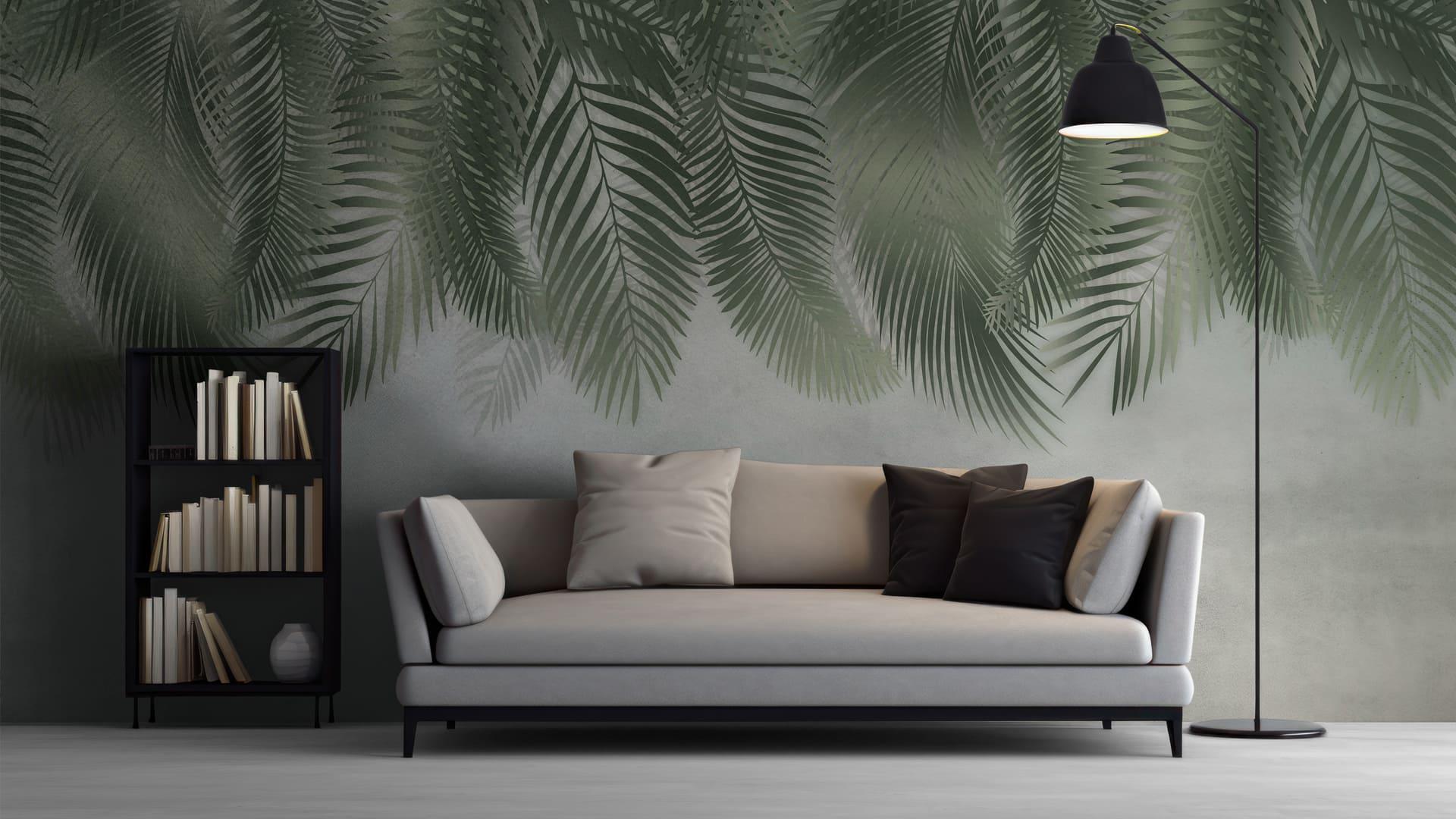 Фотообои флизелиновые Styleo Print-walls Шепот зелени 0788 400х250 см (Pw-0788/4)