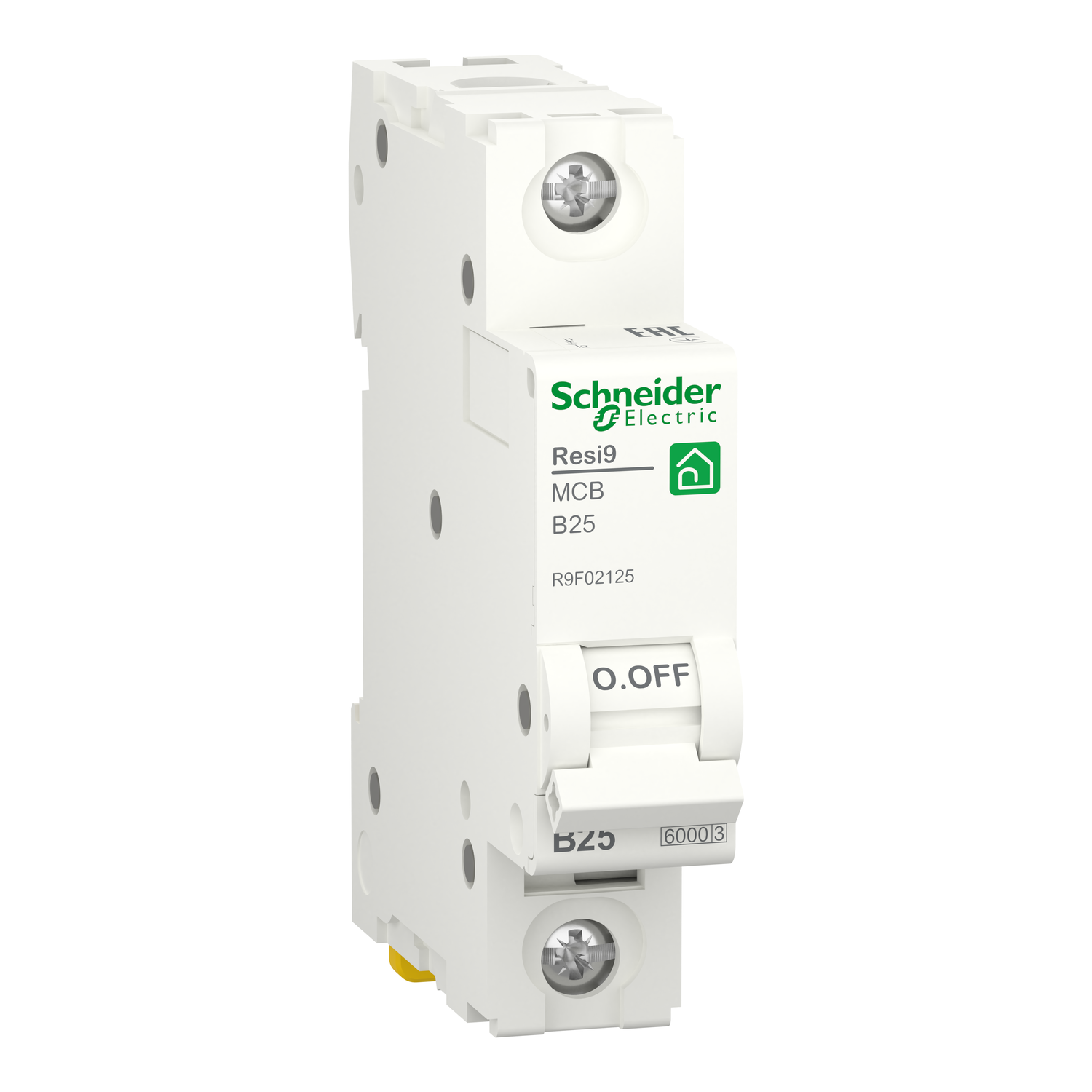 Автоматичний вимикач Schneider Electric Resi9 B 1P 25А (R9F02125)