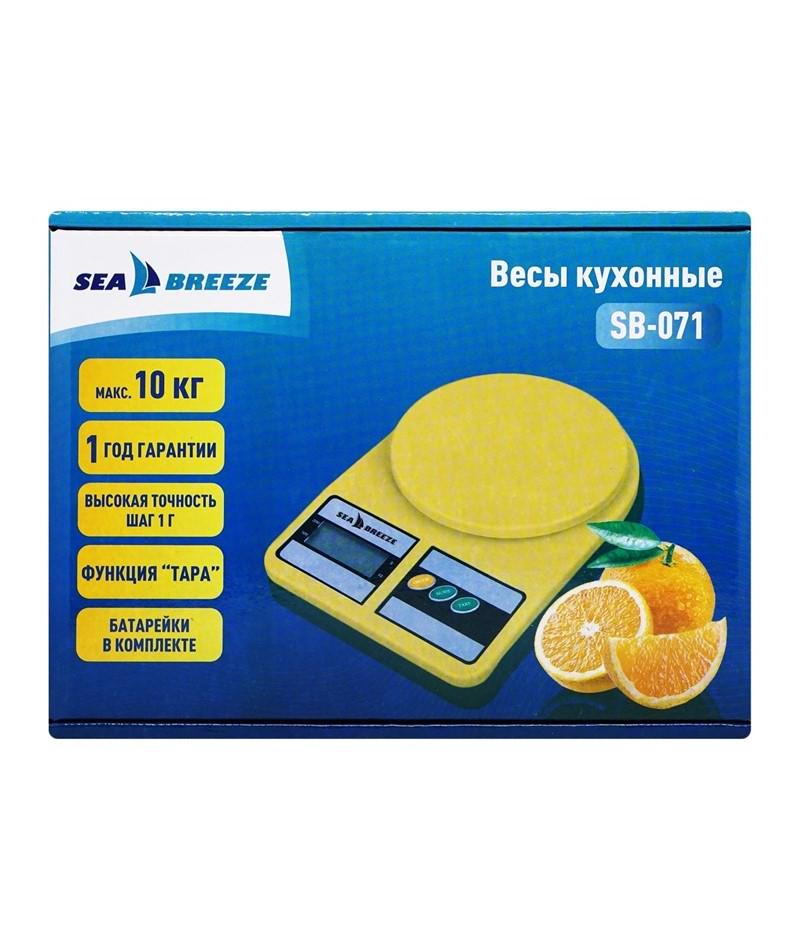 Весы кухонные SeaBreeze SB-071 электронные до 10 кг (57951fb1) - фото 2