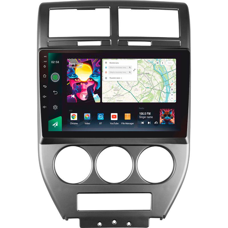 Магнітола штатна Sigma PRO 108128 2K 8/128 GB Jeep Compass 1 MK 2006-2010 10" (AR-78522)