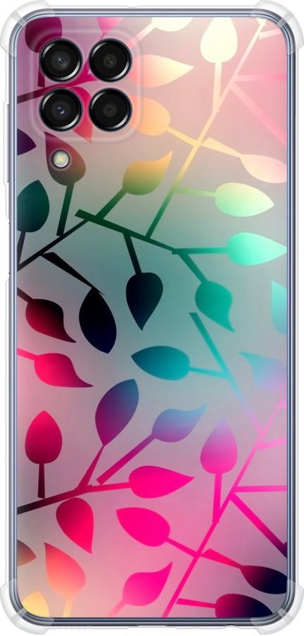 Чехол на Samsung Galaxy M33 M336B Листья (2235sp-2633-42517)
