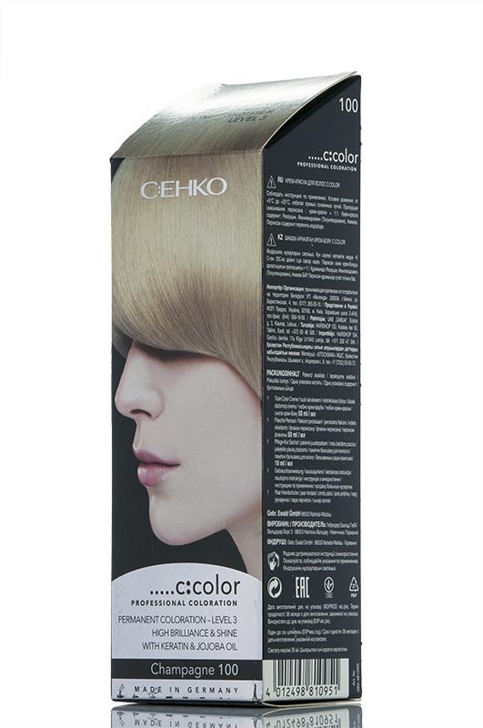 Крем-фарба для волосся C:EHKO Color Creme стійка 100 (8424)