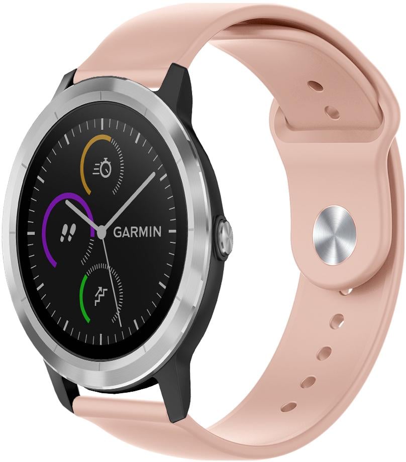 Ремешок Base для Garmin Vivoactive 3 20 мм Pink (21584)