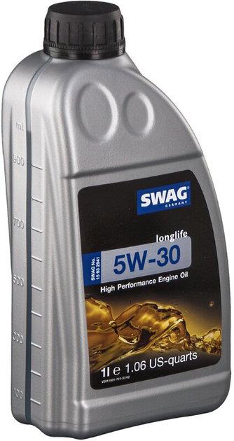 Моторное масло SWAG Longlife A3/B3/B4/C3 SN/SM/CF 5W-30 1 л (15932941)
