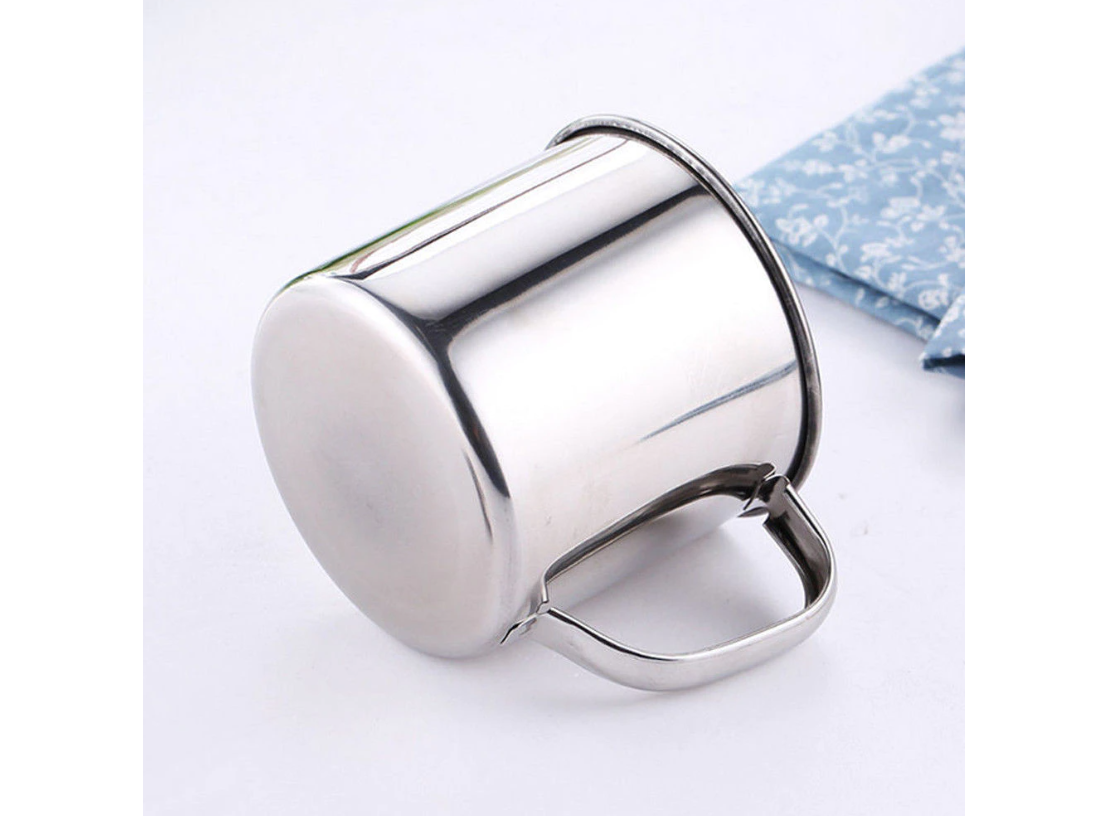 Кухоль з нержавіючої сталі А-Plus Premium series ø 9 см 450 мл - фото 3 Кухоль з нержавіючої сталі А-Plus Premium series ø 9 см 450 мл - фото 3