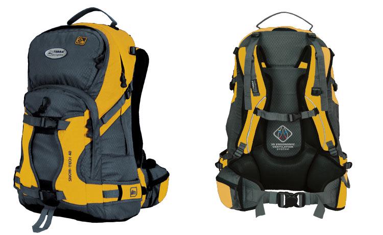 Рюкзак Terra Incognita Snow-Tech 30 Желтый (TI-00919)