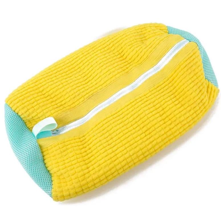 Сумка-мішок для прання білизни BauTech 39x19 см Жовтий (29464077) Сумка-мішок для прання білизни BauTech 39x19 см Жовтий (29464077)