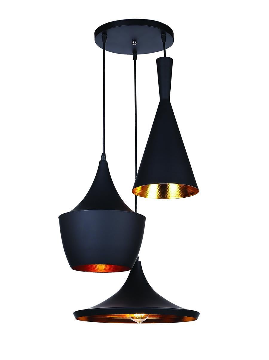 Люстра подвесная Levistella Loft 7546403-3 Black