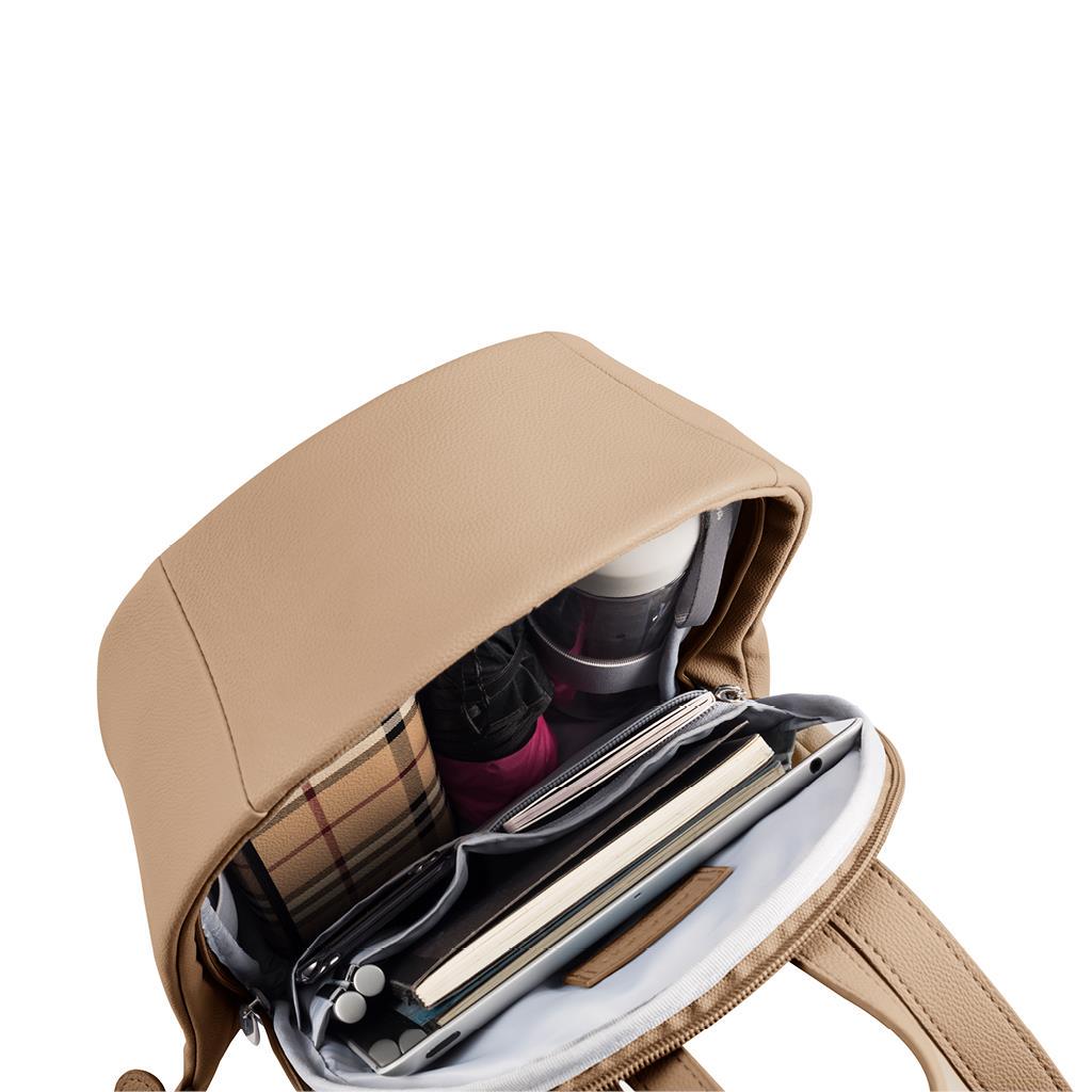 Рюкзак антивор Bobby Elle Бежевый - фото 8 Рюкзак антивор Bobby Elle Бежевый - фото 8