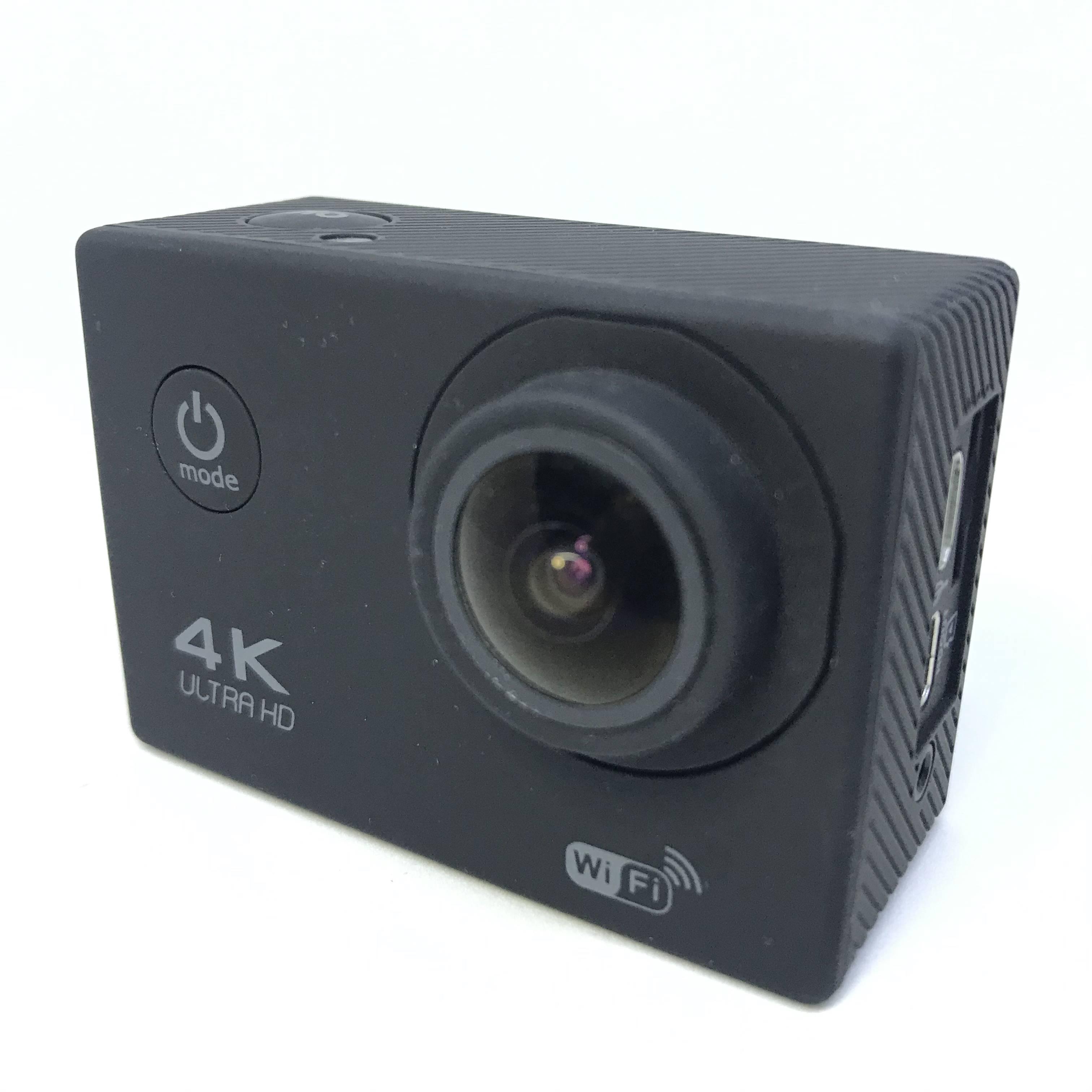 Видеокамера XPRO Mic WiFi 4K Black + Монопод
