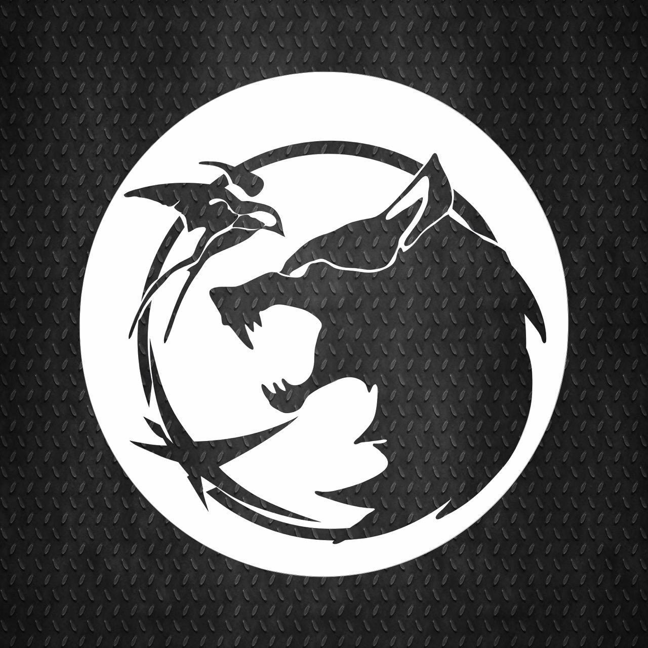 Трафарет багаторазовий DFA Вовк для штукатурки та фарби (X00067)