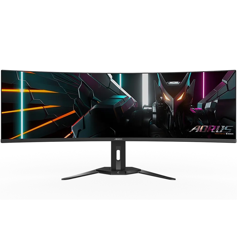 Монитор Gigabyte AORUS CO49DQ Gaming Monitor изогнутый OLED 5120x1440 5K DQHD 49" (tf6456) - фото 4 Монитор Gigabyte AORUS CO49DQ Gaming Monitor изогнутый OLED 5120x1440 5K DQHD 49" (tf6456) - фото 4