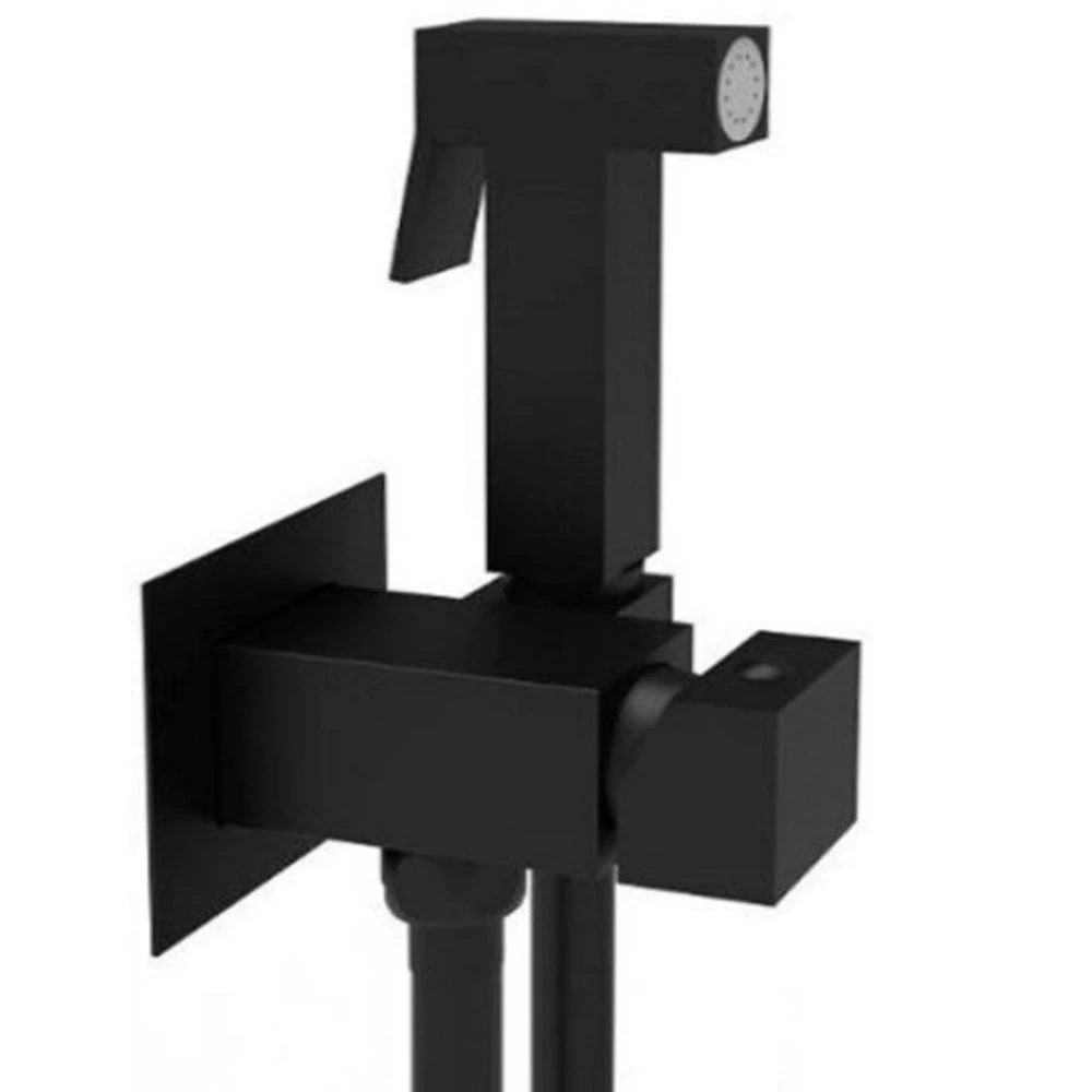 Гигиенический душ Paffoni Tweet Square Mix ZDUP112NO со смесителем (34897184)