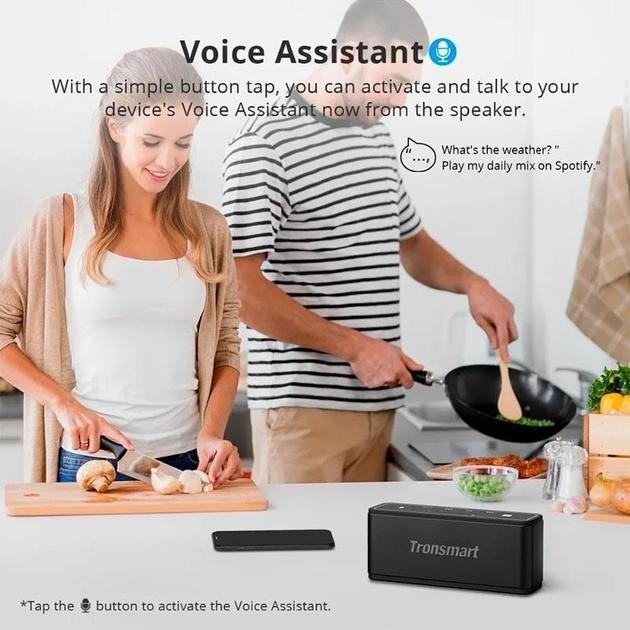 Колонка беспроводная портативная Tronsmart Element Mega Bluetooth Speaker 40W Black - фото 10