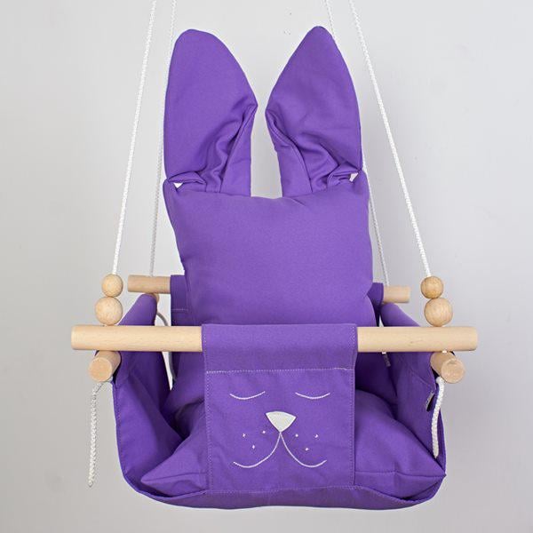 Детская качеля Infancy Ушастик Фиолетовый (4842633)