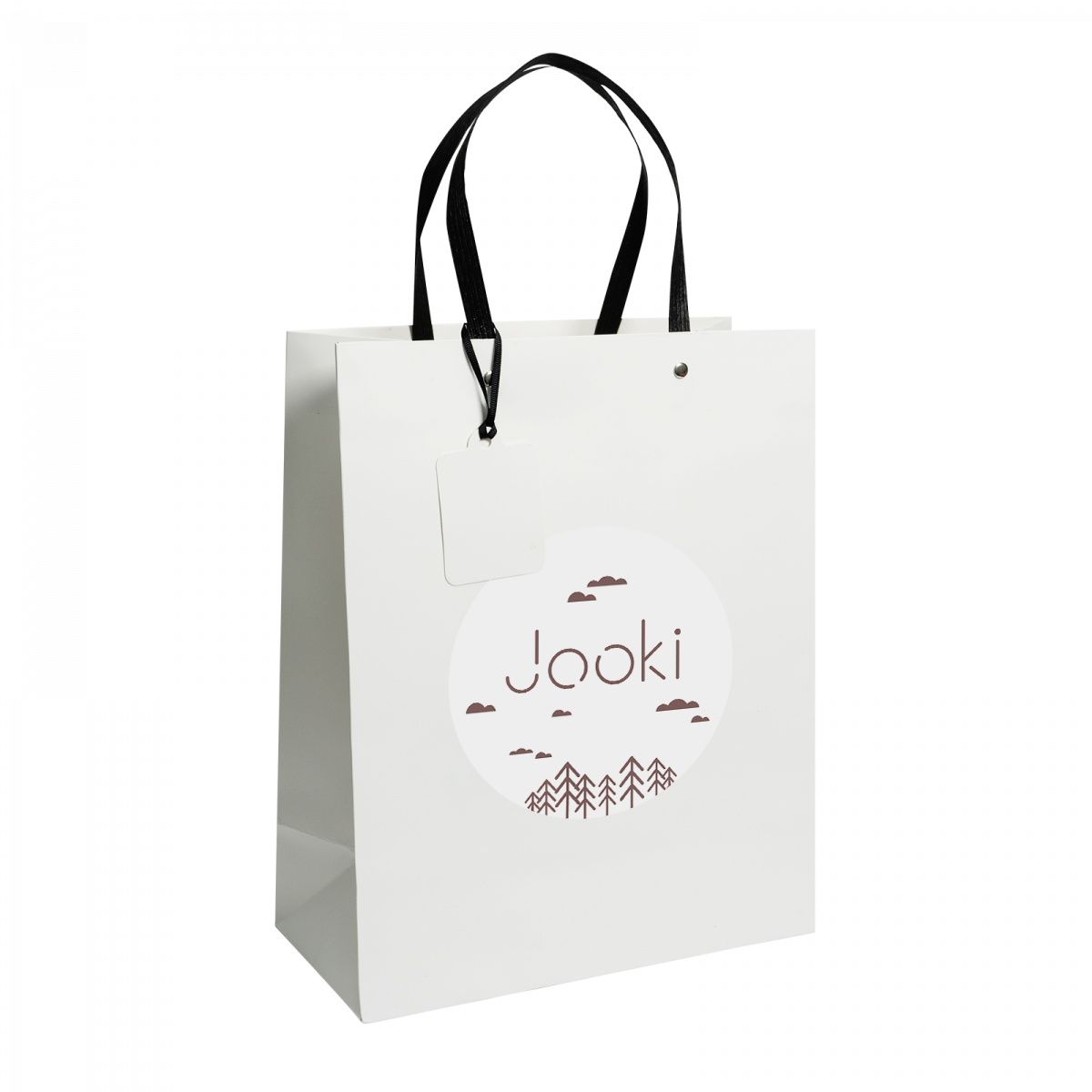 Подарочный пакет Jooki M Белый (25903786)