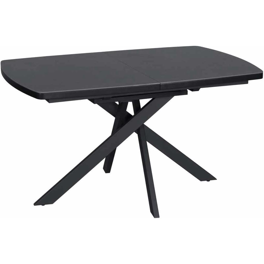 Стол обеденный раскладной Kevin 6-8 мест 140 см Dark grey ceramic (13591)