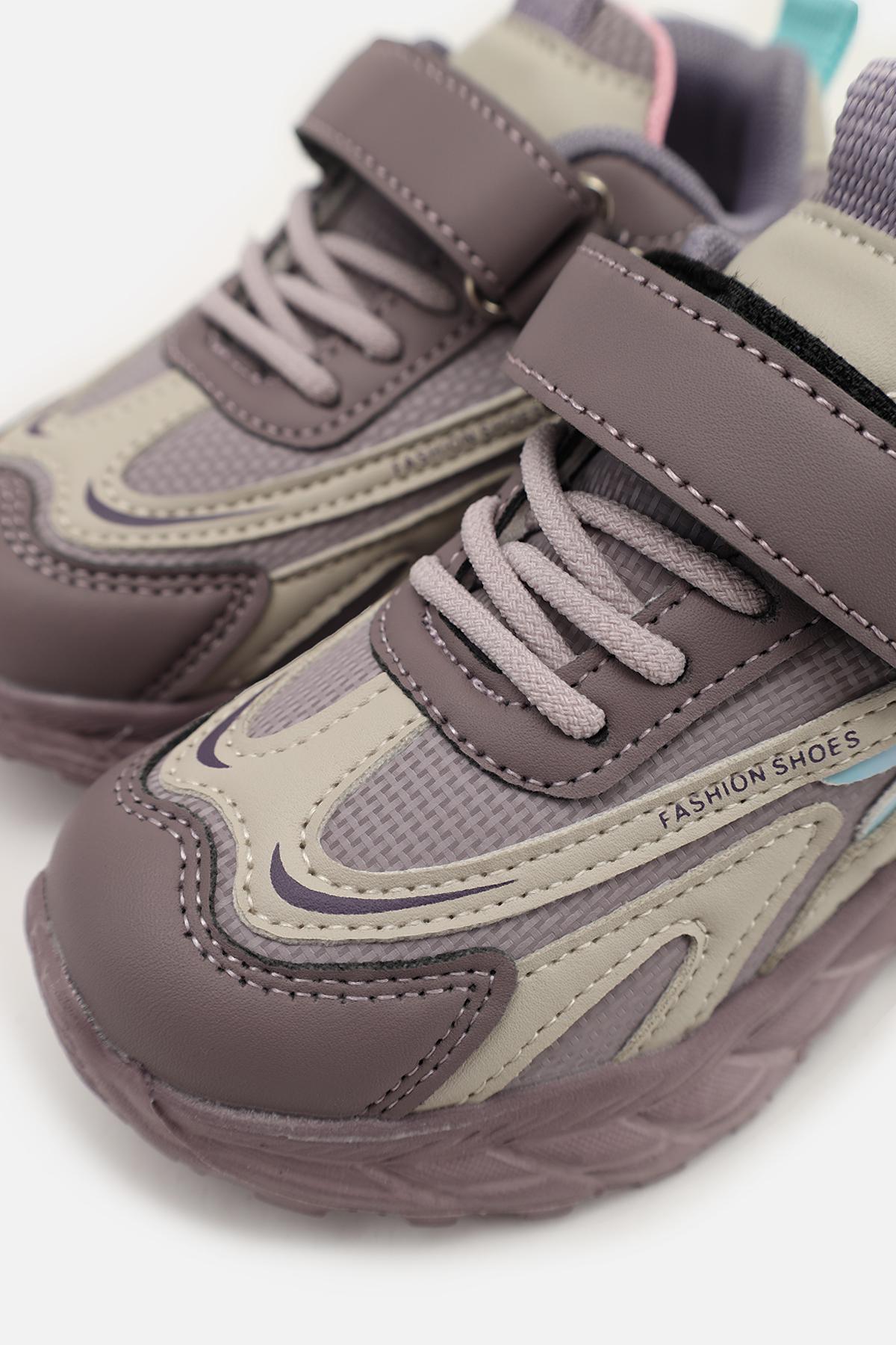 Кросівки для дівчинки ЦБ-00273865 на плоскій підошві р. 26 Бузковий (SKT001056558) - фото 4