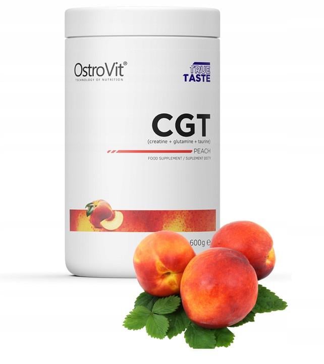 Креатин OstroVit CGT Glutamine Taurine 600 г Персик (1785930507) - фото 1