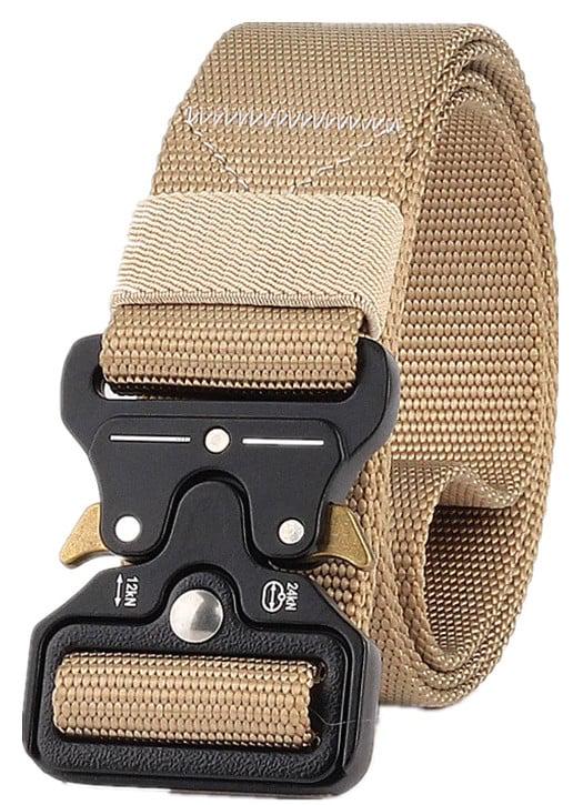 Ремінь Assault 8117 Belt з металевою пряжкою 125 см Пісочний (1013118871)