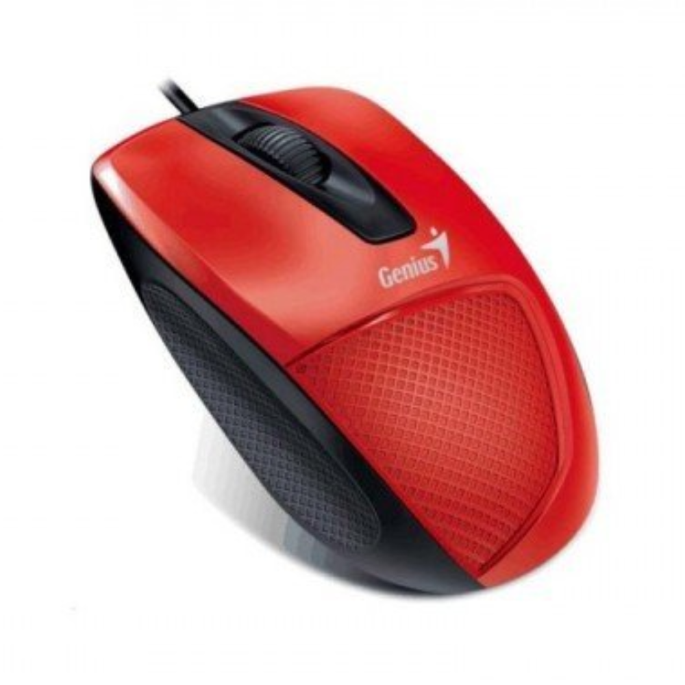 Комп'ютерна миша Genius DX-150X провідна Ergo USB Red (5399938f)