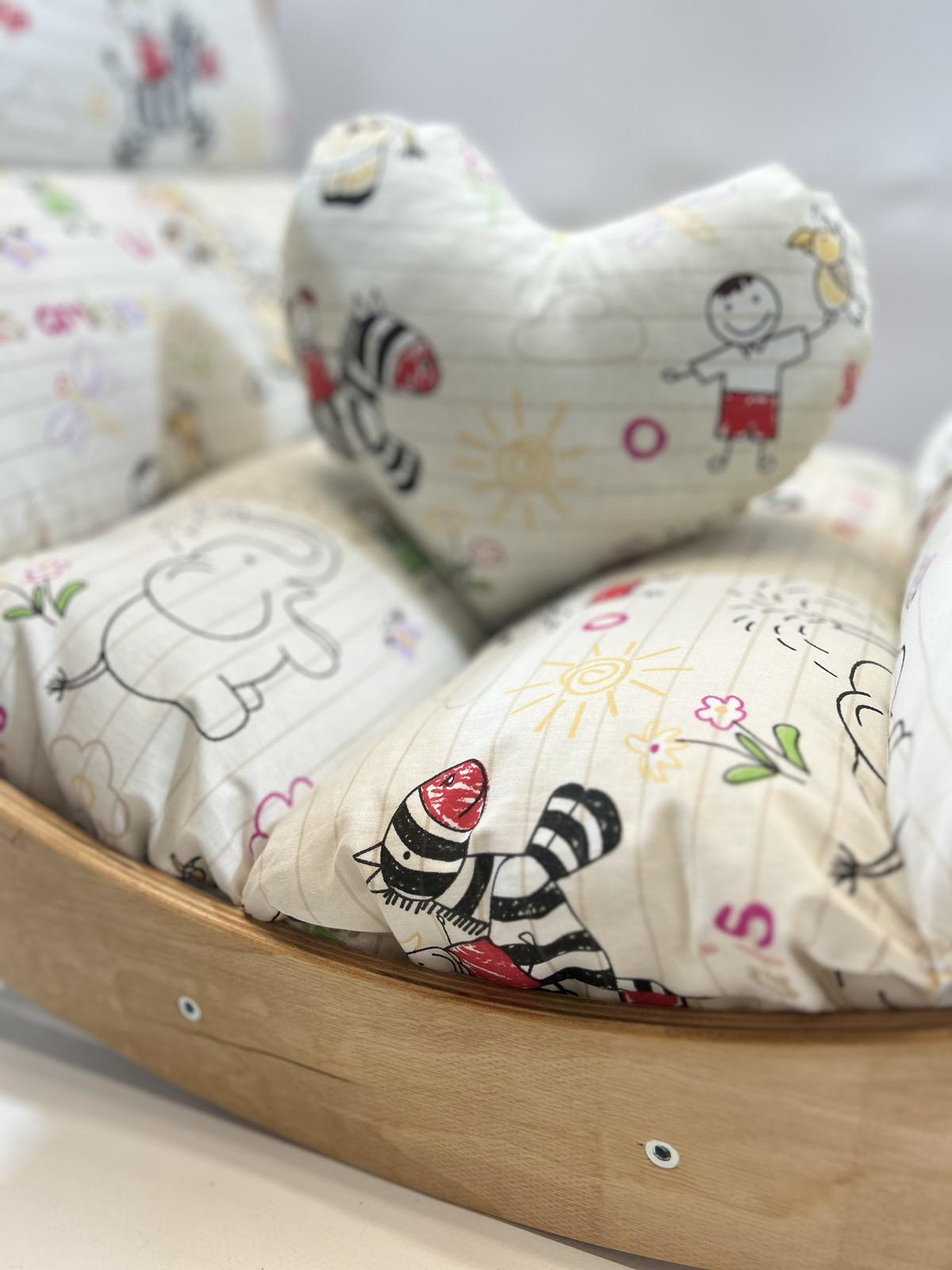 Дитячий тренажер з матрасом Paradox Арка Піклер з натурального дерева (2901202346) - фото 2 Дитячий тренажер з матрасом Paradox Арка Піклер з натурального дерева (2901202346) - фото 2