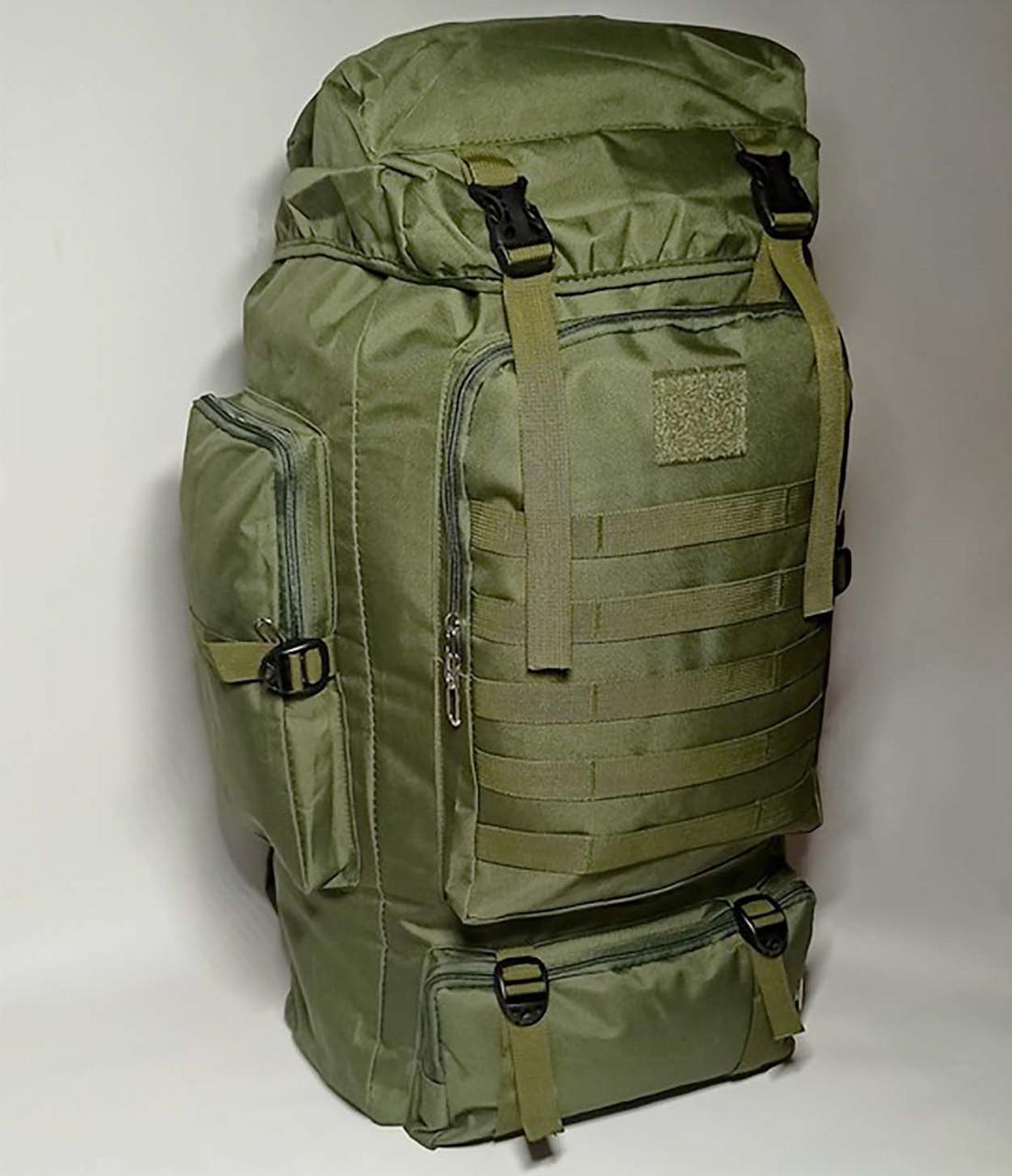 Рюкзак военный водонепроницаемый 70-80 л Оливковый (id_99313) - фото 6
