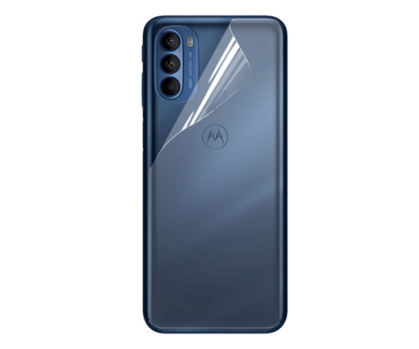 Пленка противоударная гидрогелевая Hydrogel Film для Motorola Moto G41 на заднюю панель Transparent